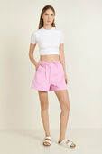 Nulu Crewneck Cropped T-Shirt